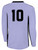 PROPEL FUTSAL SA PITCH STAR LONG SLEEVE GOALKEEPER JERSEY WITHOUT PADDING LAVENDER BLACK