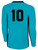 PROPEL FUTSAL SA PITCH STAR LONG SLEEVE GOALKEEPER JERSEY WITHOUT PADDING TURQUOISE BLACK