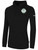 PROPEL FUTSAL SA BASICS FLEECE PULLOVER HOODIE TEAM CREST ON WEARERS LEFT CHEST BLACK WHITE