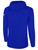PROPEL FUTSAL SA BASICS FLEECE PULLOVER HOODIE TEAM CREST ON WEARERS LEFT CHEST ROYAL BLUE WHITE