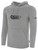 TOLEDO CELTIC BASICS FLEECE PULLOVER CREST CENTER CHEST LIGHT HEATHER GREY BLACK