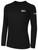 TOLEDO CELTIC BASICS LONG SLEEVE COTTON TEE CREST ON WEARERS LEFT CHEST BLACK WHITE