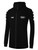 TOLEDO CELTIC TECH II ZIP UP HOODIE BLACK WHITE