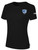 MILFORD UNITED SC BASICS COTTON TEE CREST LEFT CHEST BLACK WHITE