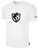 DIABLO VALLEY BASICS COTTON TEE CREST ON WEARERS CENTER CHEST WHITE BLACK