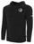 THE WOLVES FC BASICS FLEECE PULLOVER HOODIE CREST LEFT CHEST BLACK WHITE