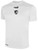 THE WOLVES FC BASICS CREW NECK POLY TEE ON WEARERS CENTER CHEST WHITE