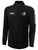 THE WOLVES FC MADISON 1/4 ZIP TECHNICAL TRAINING TOP BLACK WHITE
