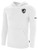 THE WOLVES FC BASICS FLEECE PULLOVER HOODIE TEAM CREST LEFT CHEST WHITE BLACK