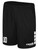 HUNTER SC TEAM SHORTS BLACK WHITE