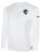 THE WOLVES FC BASICS LONG SLEEVE COTTON TEE CREST LEFT CHEST WHITE BLACK