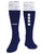 COLORADO UNITED MARLED MATCH  SOCKS  NAVY WHITE