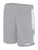 UNICO FC MIDTOWN MATCH SHORTS LIGHT GREY WHITE