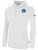 BARCELONA SOCCER EXCELLENCE ACADEMY BASICS FLEECE PULLOVER HOODIE CREST LEFT CHEST WHITE BLACK