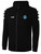 BARCELONA SOCCER EXCELLENCE ACADEMY TECH II ZIP UP HOODIE BLACK WHITE