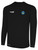 BARCELONA SOCCER EXCELLENCE ACADEMY BASICS II LONG SLEEVE TRAINING JERSEY CREST LEFT CHEST BLACK WHITE