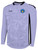 BARCELONA SOCCER EXCELLENCE ACADEMY PITCH STAR LONG SLEEVE GOALKEEPER JERSEY WITHOUT PADDING LAVENDER BLACK -KIT