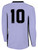 BARCELONA SOCCER EXCELLENCE ACADEMY PITCH STAR LONG SLEEVE GOALKEEPER JERSEY WITHOUT PADDING LAVENDER BLACK -KIT