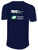 NORTH ALABAMA SC MADISON SHORT SLEEVE TRANING TOP NAVY WHITE