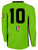COLUMBUS UNITED  PITCH STAR  LONG  SLEEVE GOALKEEPER JERSEY NEON GREEN BLACK
