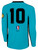 COLUMBUS UNITED   PITCH STAR LONG  SLEEVE  GOALKEEPER JERSEY TURQUOISE BLACK