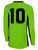 COLUMBUS UNITED PITCH   STAR LONG SLEEVE GOALKEEPER JERSEY NEON GREEN BLACK