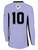 SHORE FC PITCH STAR LONG SLEEVE GOALKEEPER JERSEY WITHOUT PADDING LAVENDER BLACK -KIT