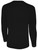SHORE FC BASICS II LONG SLEEVE TRAINING JERSEY BLACK WHITE