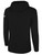 SHORE FC BASICS FLEECE PULLOVER HOODIE CREST CENTER CHEST BLACK WHITE