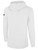 SHORE FC BASICS FLEECE PULLOVER HOODIE CREST CENTER CHEST WHITE BLACK
