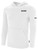 SHORE FC BASICS FLEECE PULLOVER HOODIE CREST LEFT CHEST WHITE BLACK