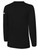SHORE FC BASICS LONG SLEEVE COTTON TEE CREST LEFT CHEST BLACK WHITE