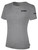SHORE FC BASICS COTTON TEE CREST LEFT CHEST LIGHT HEATHER GREY BLACK