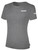 SHORE FC BASICS COTTON TEE CREST LEFT CHEST DARK HEATHER GREY BLACK