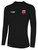 PATRIOT SOCCER BASICS II LONG SLEEVE TRAINING JERSEY CREST LEFT CHEST BLACK WHITE