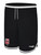 PATRIOT SOCCER HOOP SHORTS BLACK WHITE