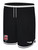 PATRIOT SOCCER HOOP SHORTS BLACK WHITE