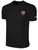 PATRIOT SOCCER BASICS COTTON TEE CREST LEFT CHEST BLACK WHITE