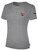 PATRIOT SOCCER BASICS COTTON TEE CREST LEFT CHEST LIGHT HEATHER GREY BLACK