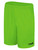 BARCELONA SOCCER EXCELLENCE ACADEMY CS II MATCH GOALKEEPER SHORTS NEON GREEN BLACK