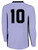 BARCELONA SOCCER EXCELLENCE ACADEMY PITCH STAR LONG SLEEVE GOALKEEPER JERSEY WITHOUT PADDING LAVENDER BLACK