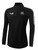 KEYSTONE STATE BOMBERS BASEBALL MADISON 1/4 ZIP TECHNICAL TRAINING TOP BLACK WHITE