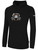 KEYSTONE STATE BOMBERS BASEBALL BASICS PULLOVER FLEECE HOODIE CREST ON WEARER'S CENTER CHEST BLACK WHITE