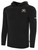 KEYSTONE STATE BOMBERS BASEBALL BASICS PULLOVER FLEECE HOODIE CREST ON WEARER'S LEFT CHEST BLACK WHITE