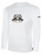 KEYSTONE STATE BOMBERS BASEBALL BASICS COTTON LONG SLEEVE T-SHIRT CREST ON WEARER'S CENTER CHEST WHITE BLACK