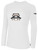 KEYSTONE STATE BOMBERS BASEBALL BASICS COTTON LONG SLEEVE T-SHIRT CREST ON WEARER'S CENTER CHEST WHITE BLACK