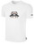 KEYSTONE STATE BOMBERS BASEBALL BASICS COTTON SHORT SLEEVE T-SHIRT CREST ON WEARER'S CENTER CHEST WHITE BLACK