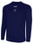 ATLANTIC COUNTY WAVE BASICS CREW NECK LONG SLEEVE POLY TEE NAVY