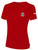 RED KNOTS FH  BASICS COTTON SHORT SLEEVE T-SHIRT CREST ON WEARERS LEFT CHEST RED WHITE