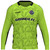 GRANDE FC  PITCH STAR LONG SLEEVE GOALKEEPER JERSEY WITHOUT PADDING NEON GREEN BLACK